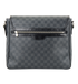 Daniel GM Satchel, £550, Handbags, Black, Canvas, Back view